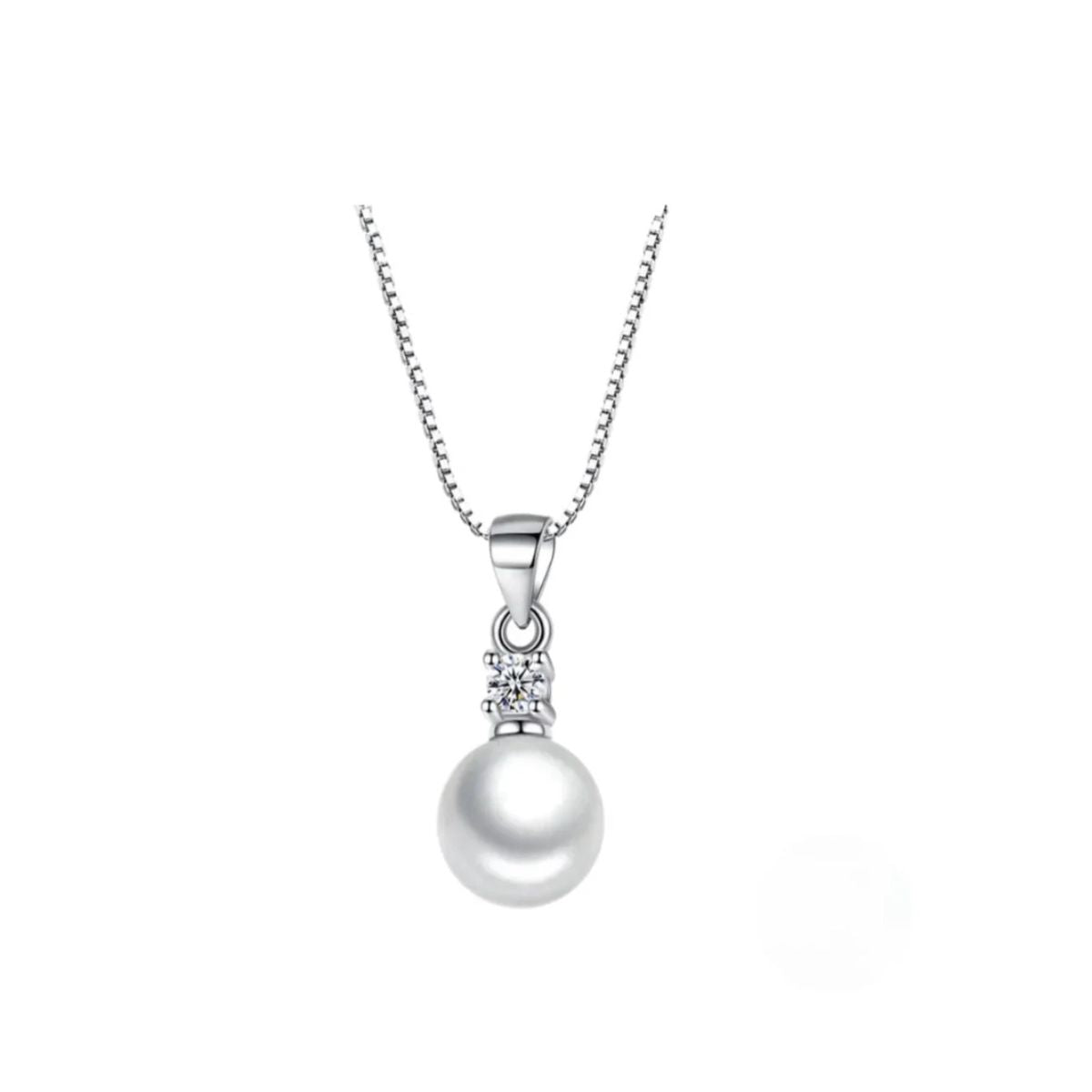 Classic Pearl Drop Necklace