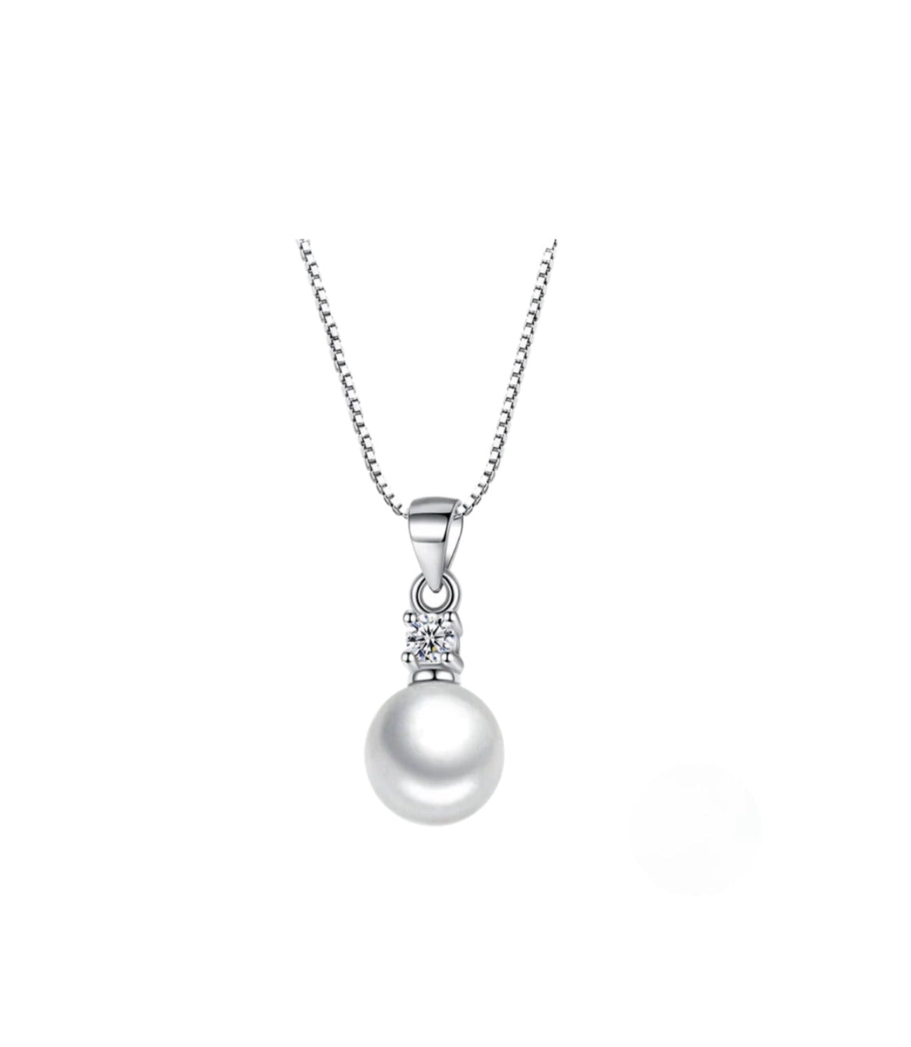 Classic Pearl Drop Necklace