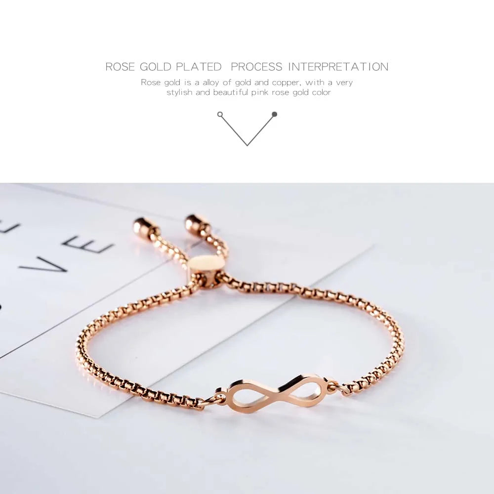 Lokaer Trendy Infinite Bracelet