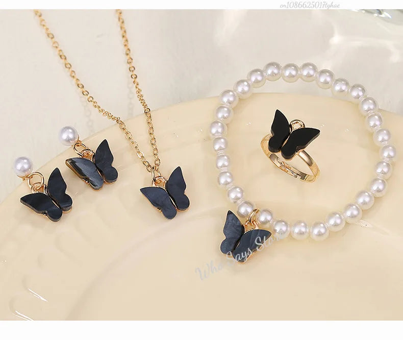 Butterfly Jewelry Sets