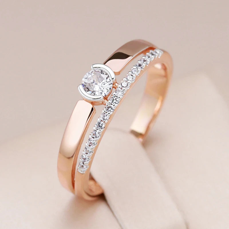 Luxury Natural Zircon Rings