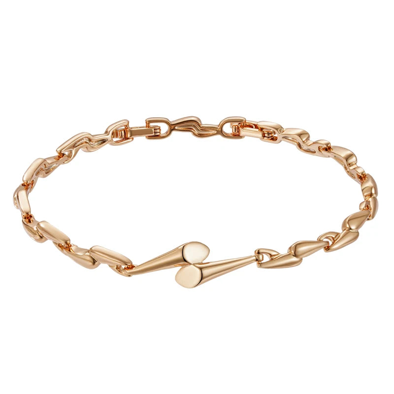 Rose Gold Color Geometry Bracelet