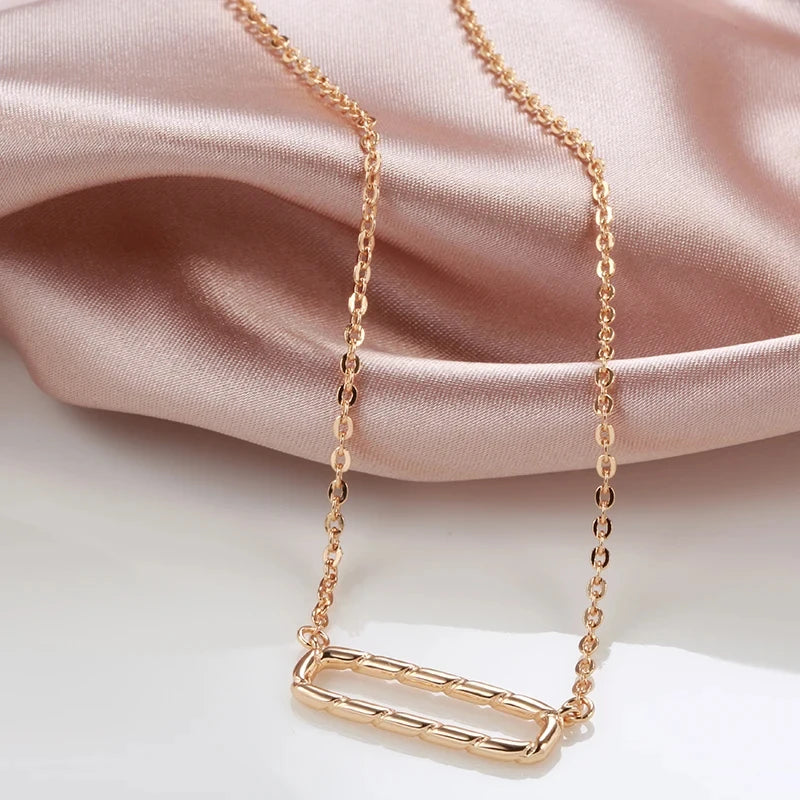 Luxury Glossy Pendant Necklace