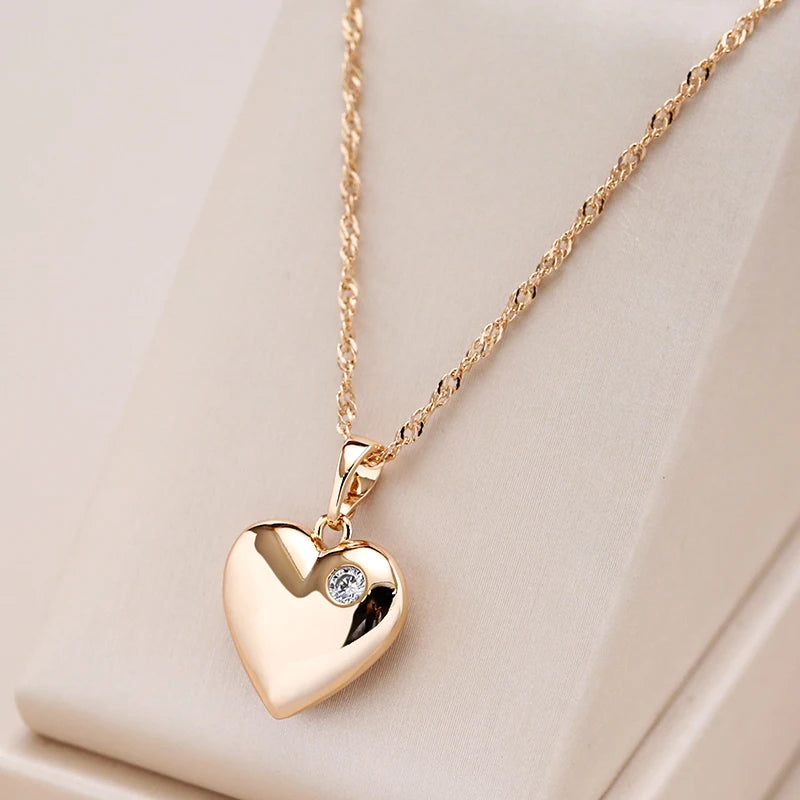 New Heart Pendant Necklace