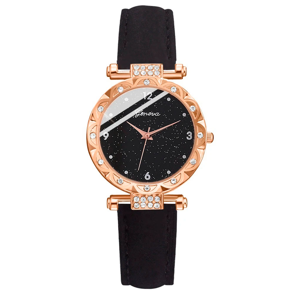 Womens Watches 5Pcs Set