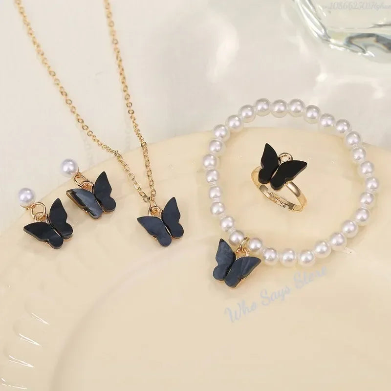 Butterfly Jewelry Sets