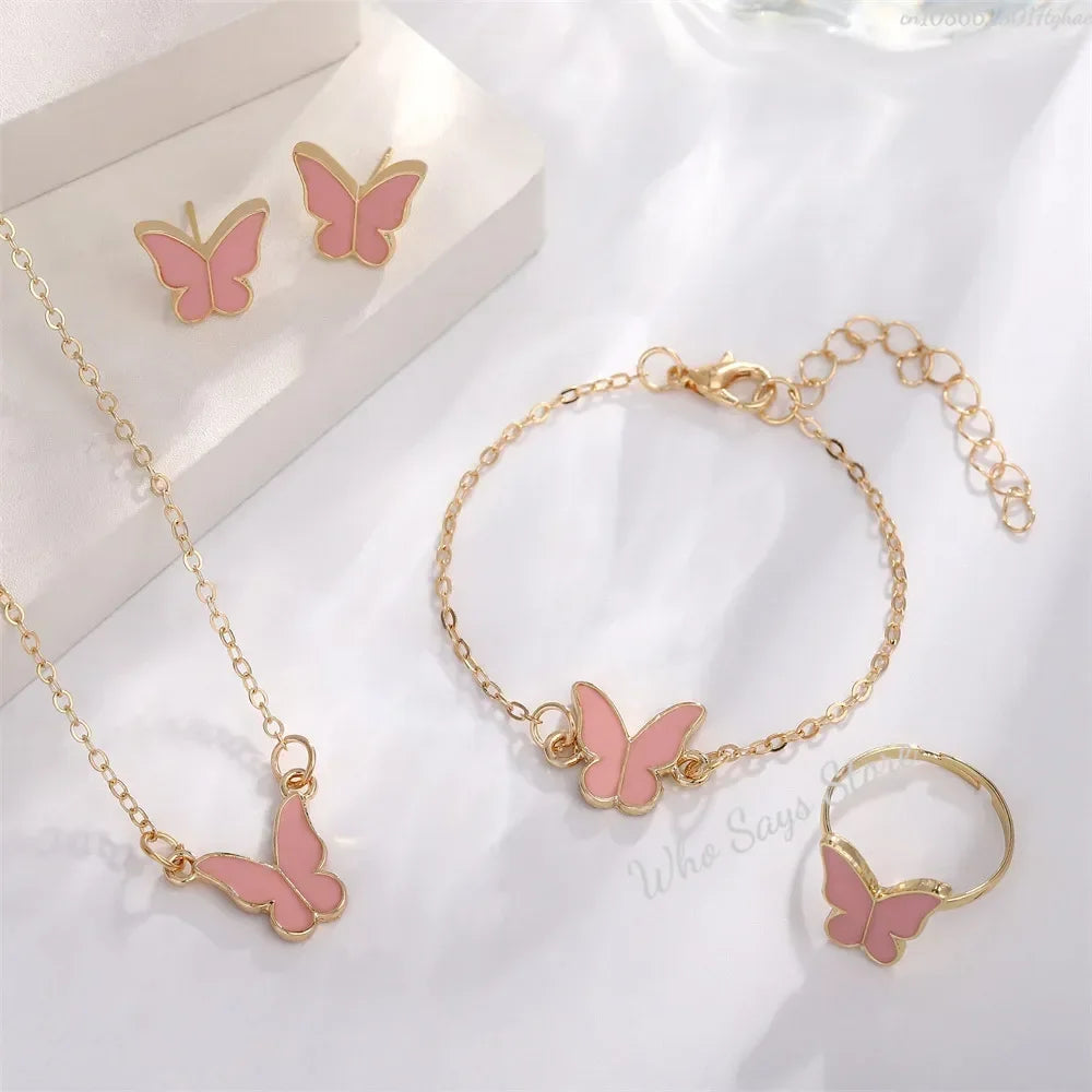 Butterfly Jewelry Sets