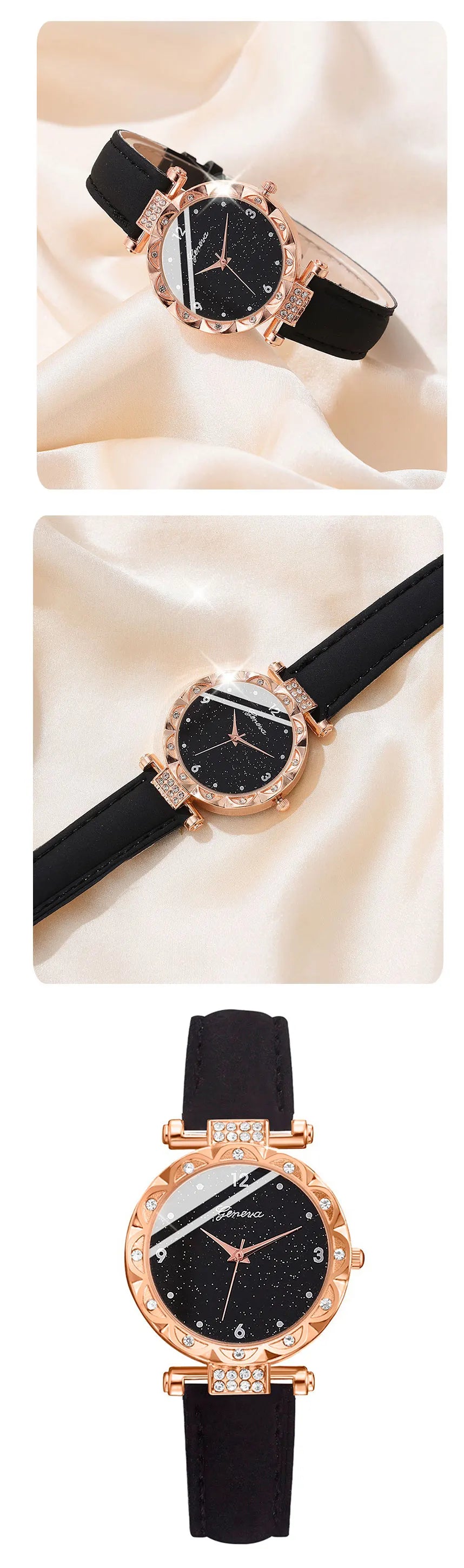 Womens Watches 5Pcs Set