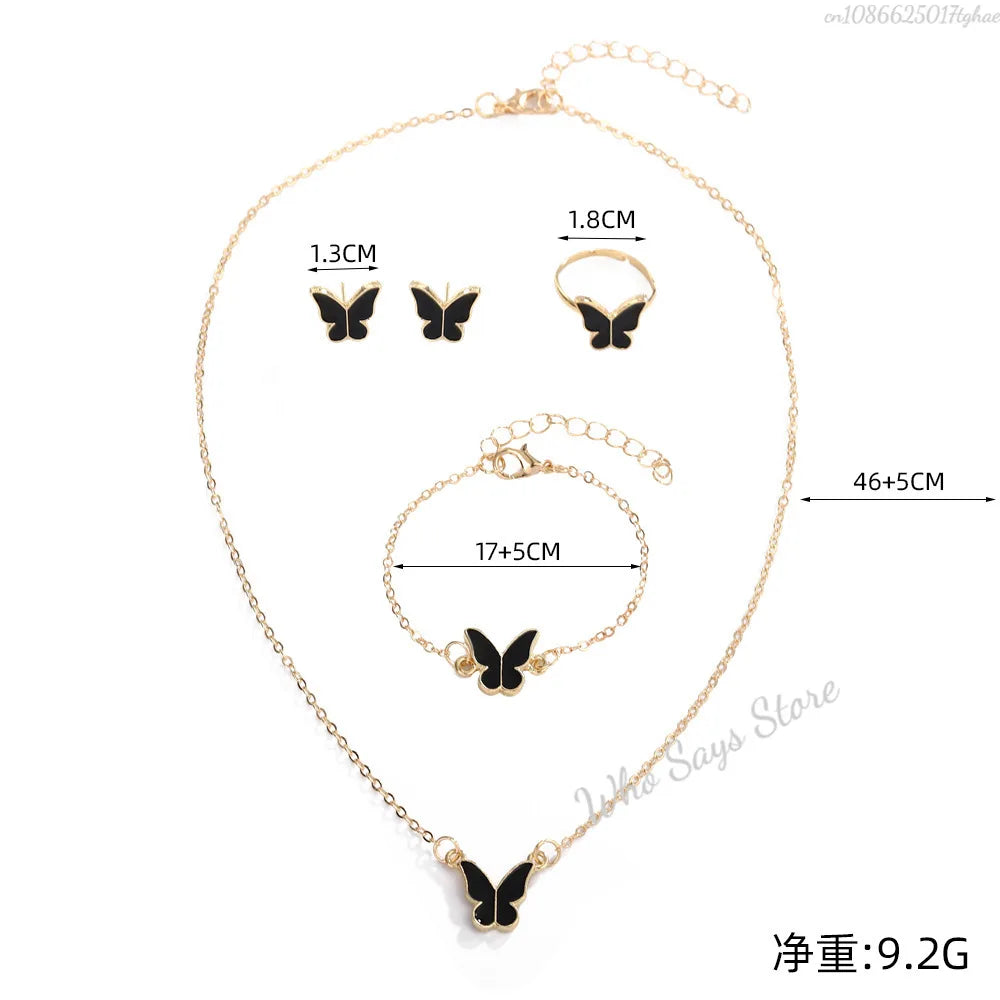 Butterfly Jewelry Sets