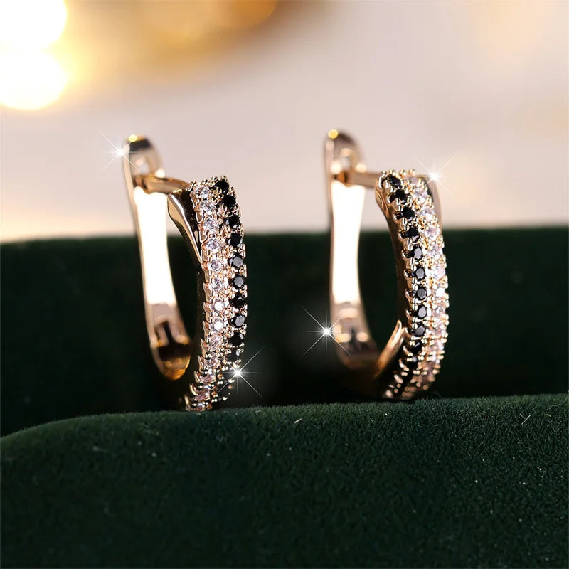 Trendy Crystal Earrings