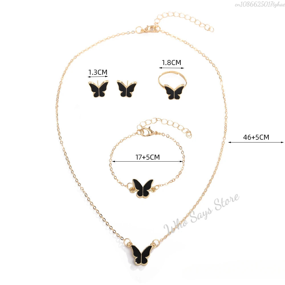 Butterfly Jewelry Sets