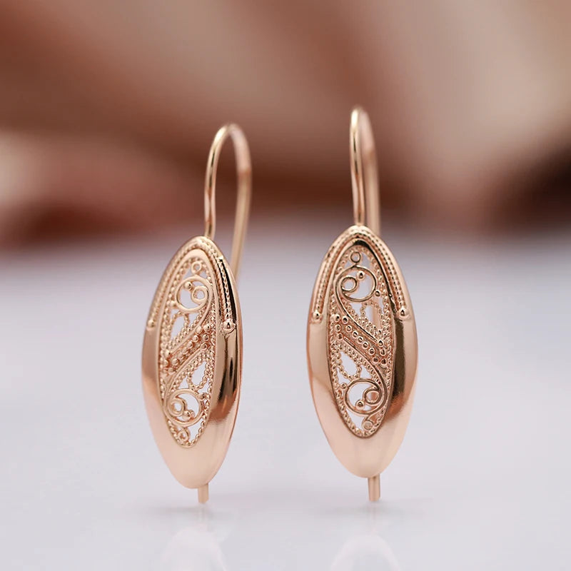 Piercing Glossy Zircon Earrings